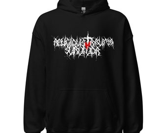 Religious Trauma Survivor Goth Death Metal Unisex Hoodie