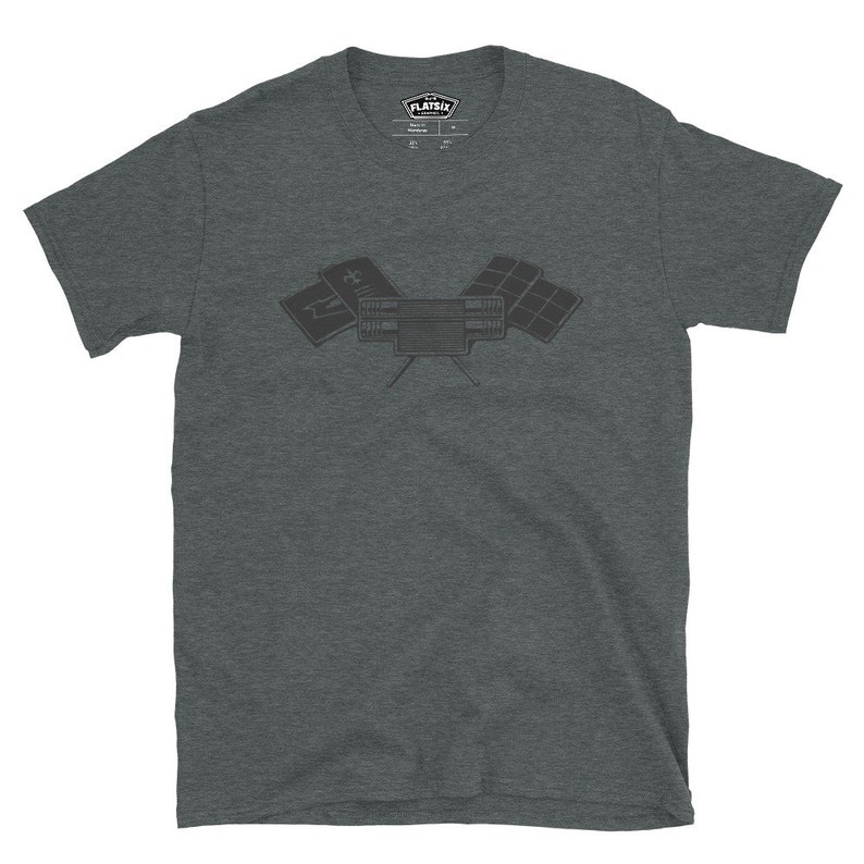 Corvair High Performance Flags Short-Sleeve Unisex T-Shirt image 3