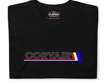 Corvair Vintage Red White Blue Gildan Softstyle Short-Sleeve Unisex T-Shirt