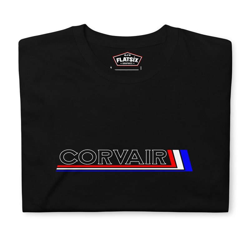 Corvair Vintage Red White Blue Gildan Softstyle Short-Sleeve Unisex T-Shirt