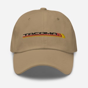 Embroidered TACOMA Dad hat