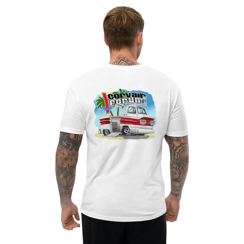 Corvair Forum Rampside 2 sided Short Sleeve T-shirt image 8