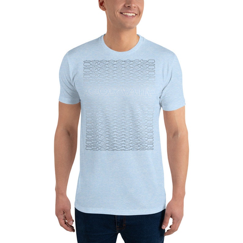 Corvair All Models Shown Gradient Short Sleeve T-shirt