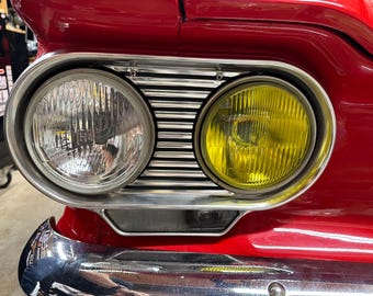 1960 and FC Rampside, Greenbrier, Corvan Corvair Headlight Bezel vinyls