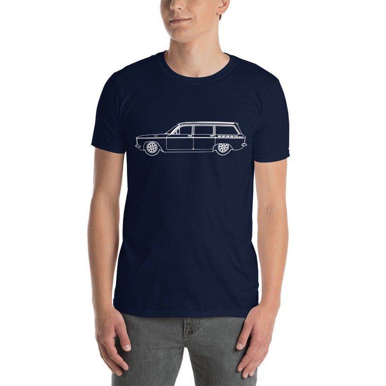 Corvair Lakewood Short-Sleeve Unisex T-Shirt Navy