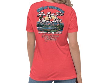 Official 2025 Great Western Fan Belt Toss Women's Relaxed T-Shirt