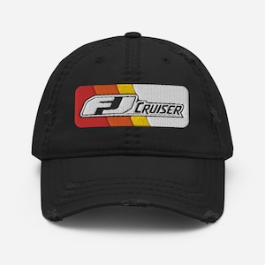 Embroidered FJ Cruiser Distressed Dad Hat