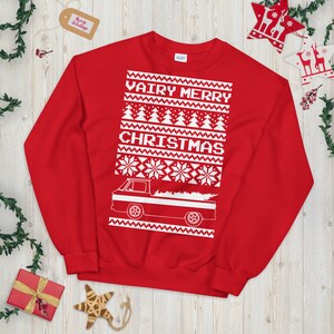 Rampside Corvair Ugly Chritsmas Sweater Style Unisex Sweatshirt