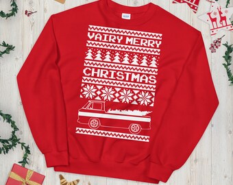 Rampside Corvair Ugly Chritsmas Sweater Style Unisex Sweatshirt
