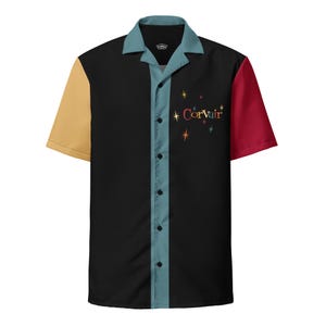 Corvair 2 Sided Mid Century Modern Style Hawaiian Bowling button down shirt