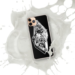 Corvair Ghost Drawing iPhone Case image 5