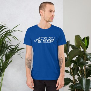 Corvair American Air Cooled Classic Kurzärmeliges Unisex T-Shirt True Royal