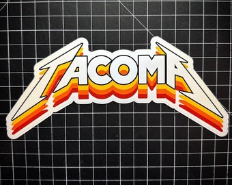 Tacomatallica Metallica Inspired Sticker