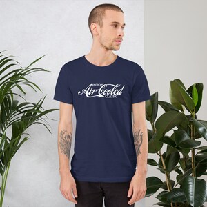 Corvair American Air Cooled Classic Kurzärmeliges Unisex T-Shirt Navy