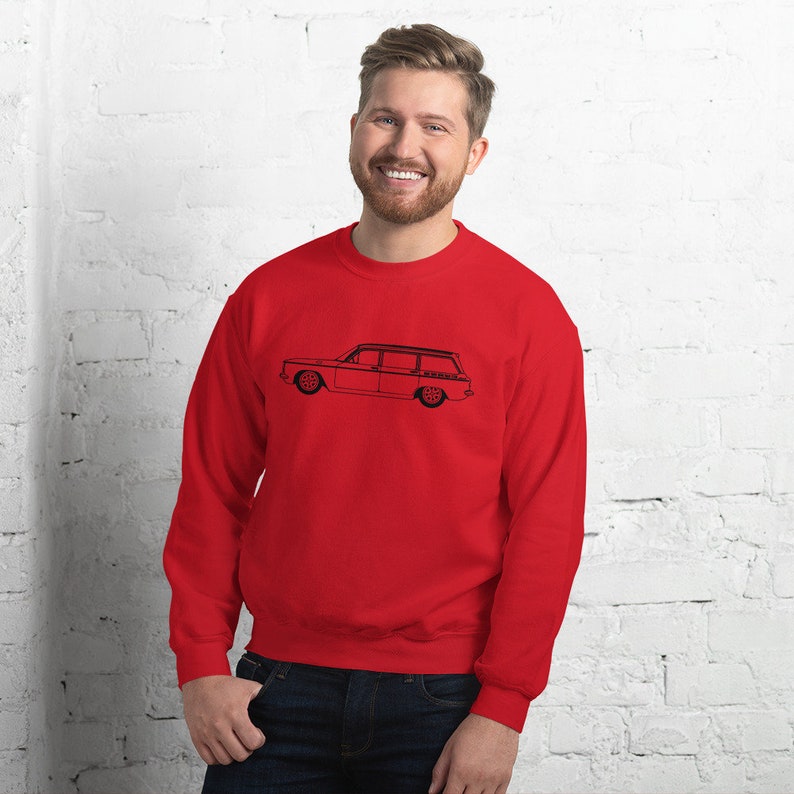 Corvair Lakewood Unisex Sweatshirt Red