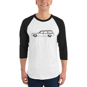 Corvair Lakewood 3/4 sleeve raglan shirt image 9