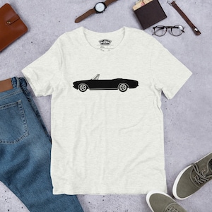 Corvair Late Model Convertible Unisex t-shirt