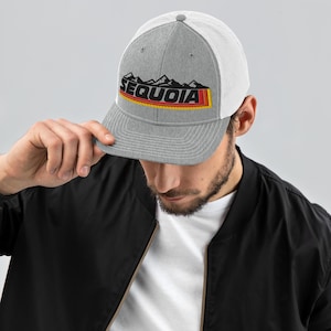 Embroidered Sequoia Richardson Trucker Cap