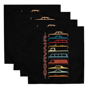 Corvair All Models Stoffservietten Set