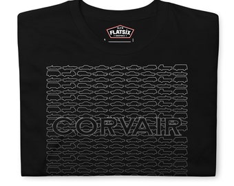 Corvair All Models Shown Gildan Softstyle Short-Sleeve Unisex T-Shirt