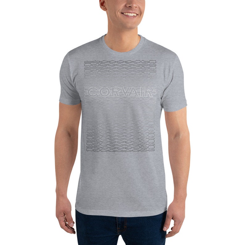 Corvair All Models Shown Gradient Short Sleeve T-shirt