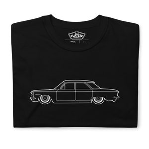 Corvair Early Model Sedan Short-Sleeve Unisex T-Shirt image 1