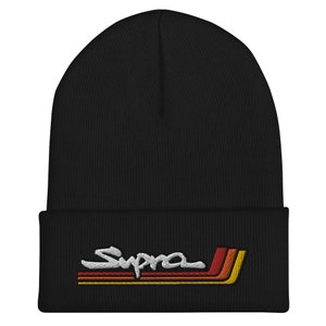 Gorro Supra con vuelta bordada