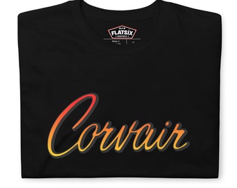 Late Model Corvair Script Short-Sleeve Unisex T-Shirt