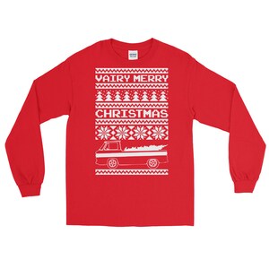 Rampside Corvair Ugly Christmas Style Men’s Long Sleeve Shirt