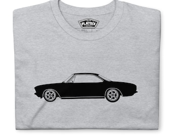 Corvair Late Model Coupe Short-Sleeve Unisex T-Shirt