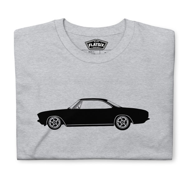 Corvair Late Model Coupe Short-Sleeve Unisex T-Shirt