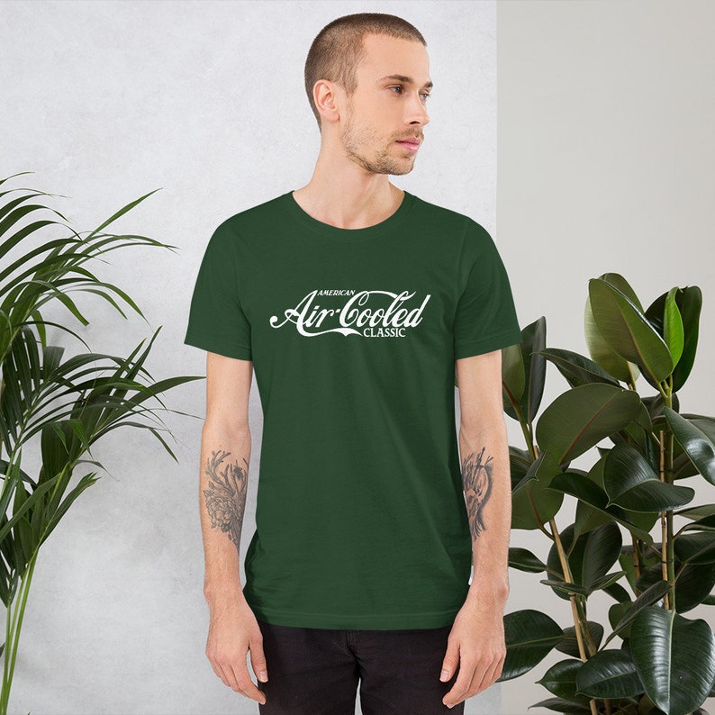 Corvair American Air Cooled Classic Kurzärmeliges Unisex T-Shirt Forest