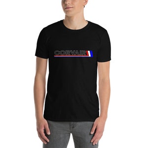 Corvair Vintage Red White Blue Gildan Softstyle Short-Sleeve Unisex T-Shirt