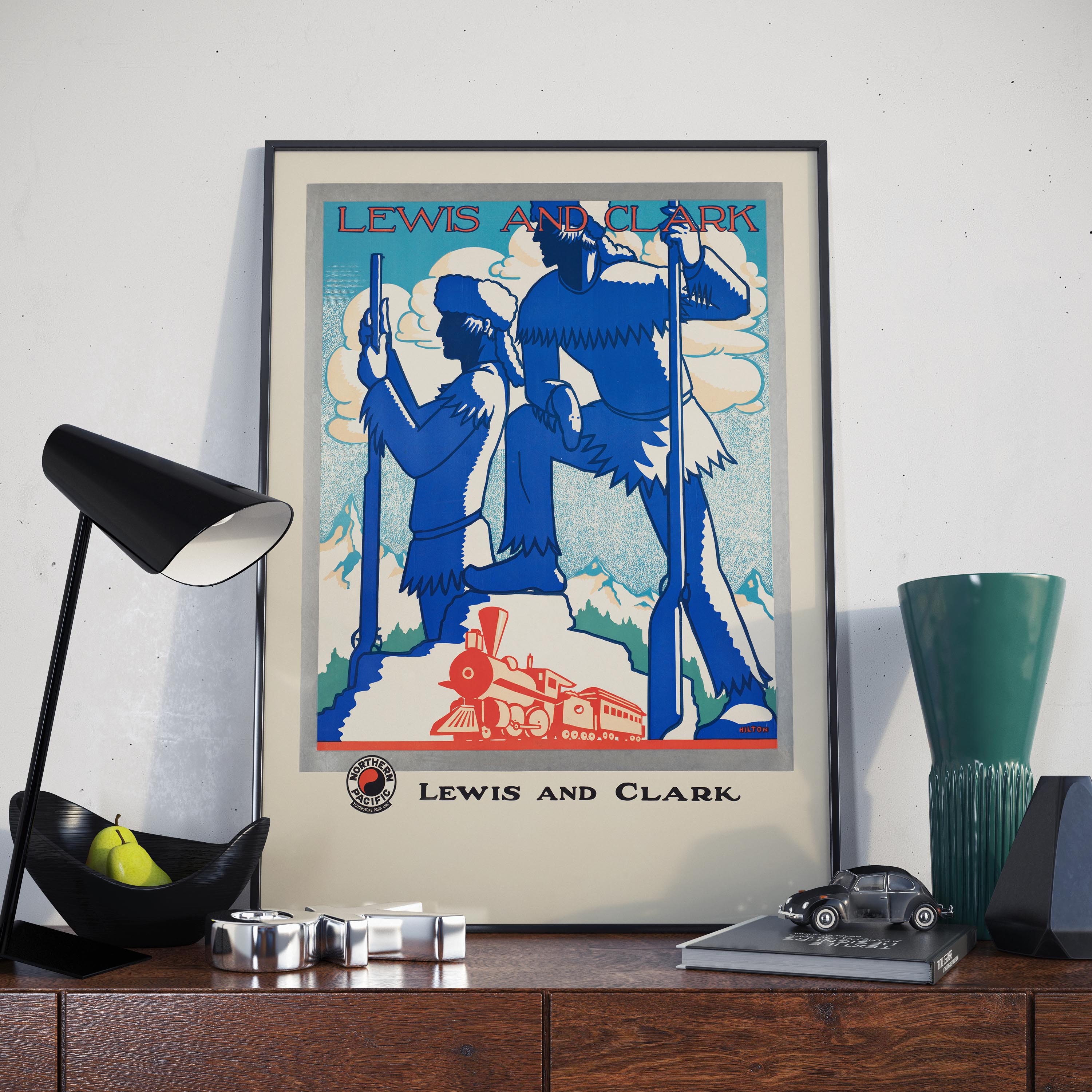 Lewis and Clark Expedition Art Print: Vintage USA Wall Poster - Etsy