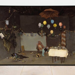 Studio Interior by Ramon Casas| Wall Decor Art Poster| Framed Art Print| Art Canvas| Wall Art Print| Poster Print| Art Wall Decor