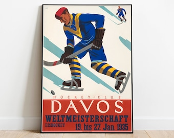 Ice Hockey Wall Art Print| Vintage Sport Prints| Canvas Print Wall Art| Poster Print| Framed Art Print| Poster Vintage| Wall Decor Prints