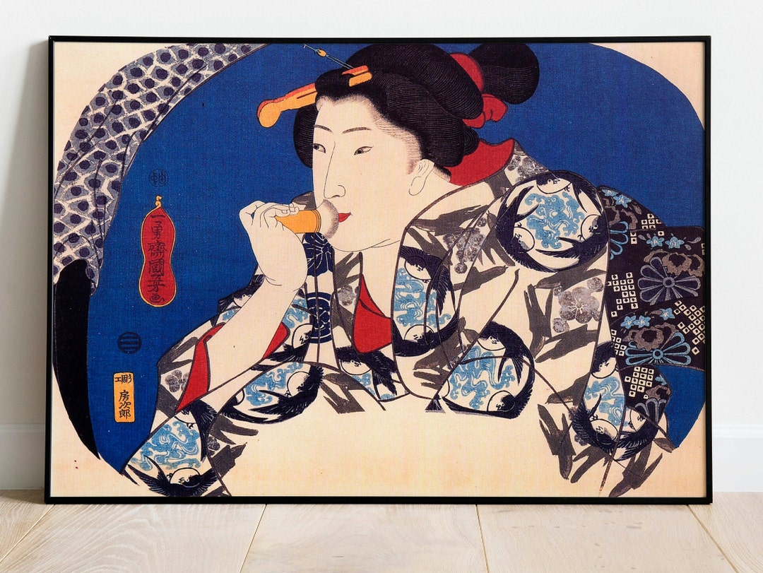 Japanese Art Print by Utagawa Kuniyoshi| Wall Poster| Wall Art