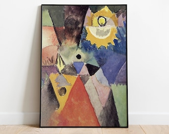 パウル・クレー作「5月の絵画」高品質プリント - Frame Me - Etsy 日本