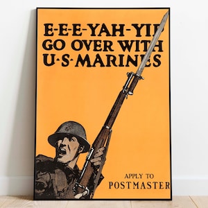 World War 2 Propaganda Poster| Poster Vintage| Canvas Print Wall Art| Framed Art Print| WW2 Wall Prints| Poster Print| Wall Art Prints
