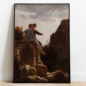 Honeymoon by Arnold Bocklin| Wall Decor Art Poster| Framed Art Print| Art Canvas| Wall Art Print| Poster Print| Art Wall Decor