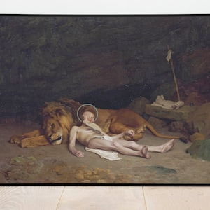 Saint Jerome by Jean Leon Gerome| Wall Decor Art Poster| Framed Art Print| Art Canvas| Wall Art Print| Poster Print| Art Wall Decor