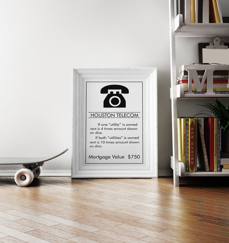 Houston Wall Print Canvas Print Home Wall Decor Wall Art | Etsy