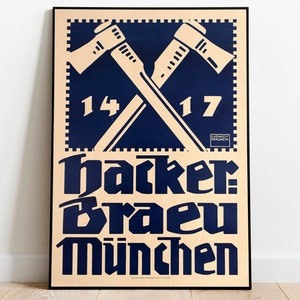 Impresión de arte de pared de cerveza, póster publicitario Vintage, arte de pared para Bar, arte enmarcado, lienzo impreso, pintura, arte de pared de cocina