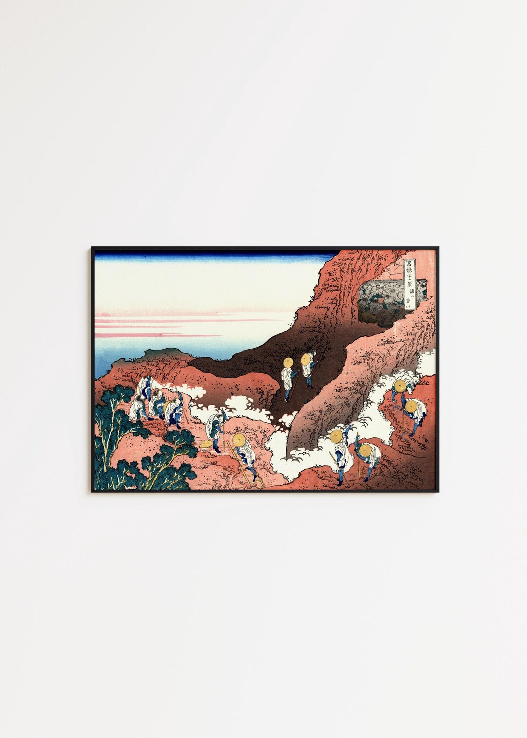 Hokusai Mount Fuji Print: Japanese Vintage Art Poster - Etsy