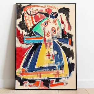 Impresión de bellas artes de Amadeo de Souza Cardoso / Impresión de decoración de pared / Póster de arte de decoración de pared / Impresión de arte enmarcada / Lienzo de arte / Impresión de arte de pared