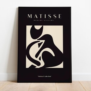 Abstract Wall Art Living Room Decor Matisse Wall Art Framed Wall Print Birthday Gift Canvas Painting Kitchen Wall Decor