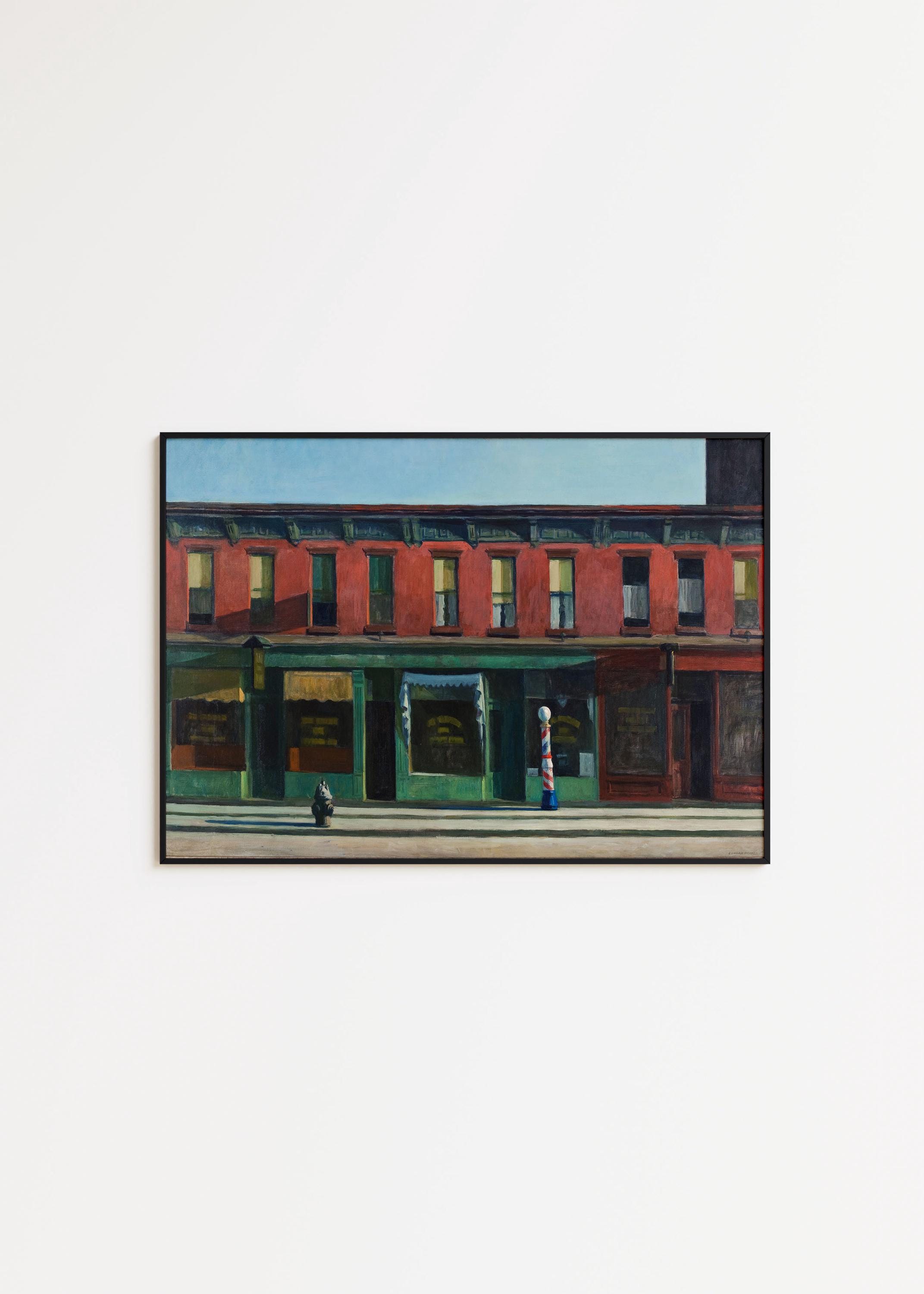 Early Sunday Morning by Edward Hopper: Fine Art Print - Etsy