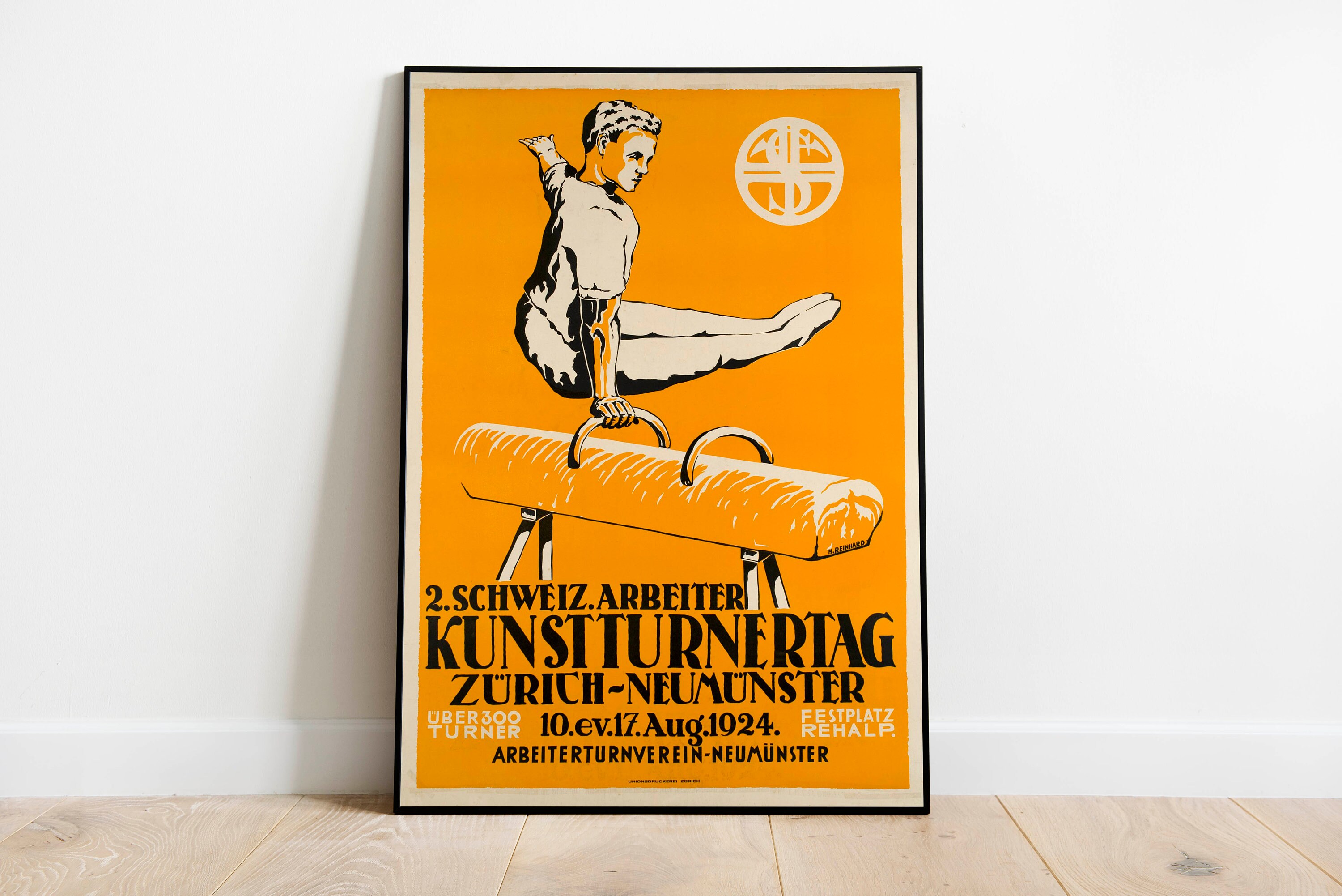 Gymnastics Wall Art Print Vintage Sport Prints Canvas Print Etsy