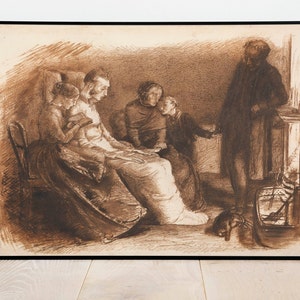John Everett Millais The Dying Man| Wall Decor Art Poster| Framed Art Print| Art Canvas| Wall Art Print| Poster Print
