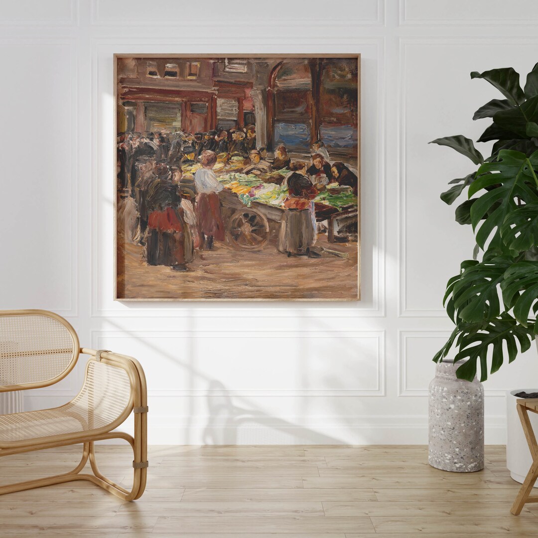 アムステルダムのユダヤ人街リーバーマン・アートプリント